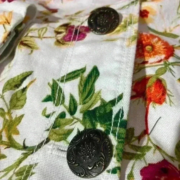 Colleen Atwood Alice Through the Looking Glass in Wonderland Floral Jacket M - Picture 4 of 14